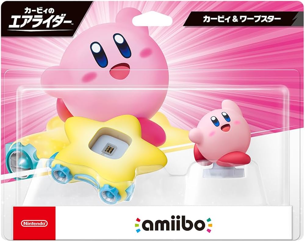 Amazon | amiibo カービィ&ワープスター(カービィのエアライダー