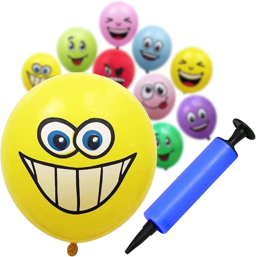 Amazon | sanmaao 風船 バルーン 空気入れ ポンプ 付き イラスト