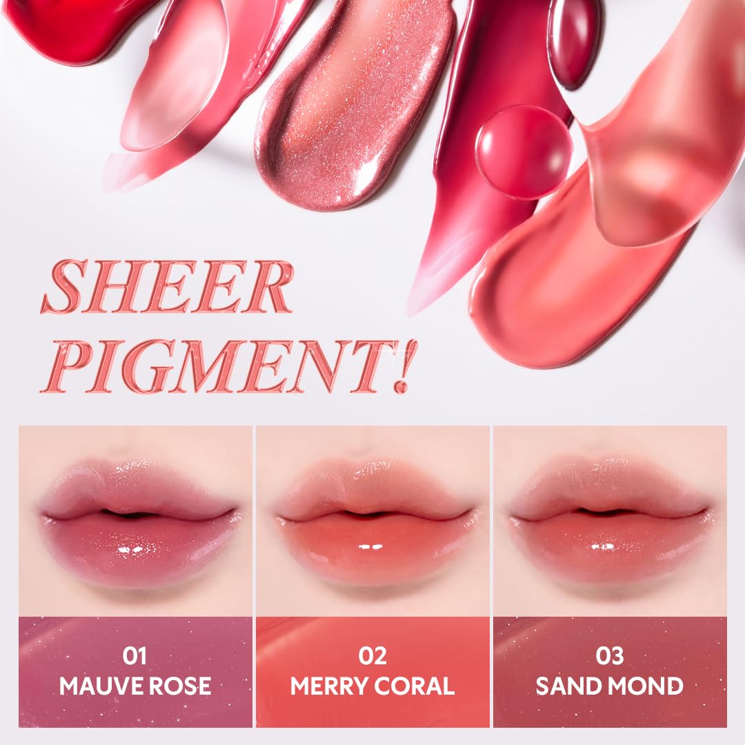 Amazon.com : TIRTIR Waterism Tinted Lip Gloss #07 Cassis Plum