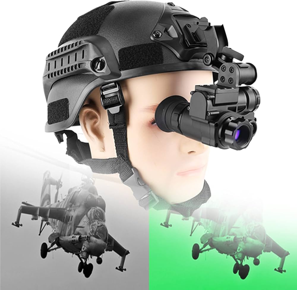 Amazon.co.jp: ミリタリー NVG10 1x 24 ヘルメット マウント ナイト