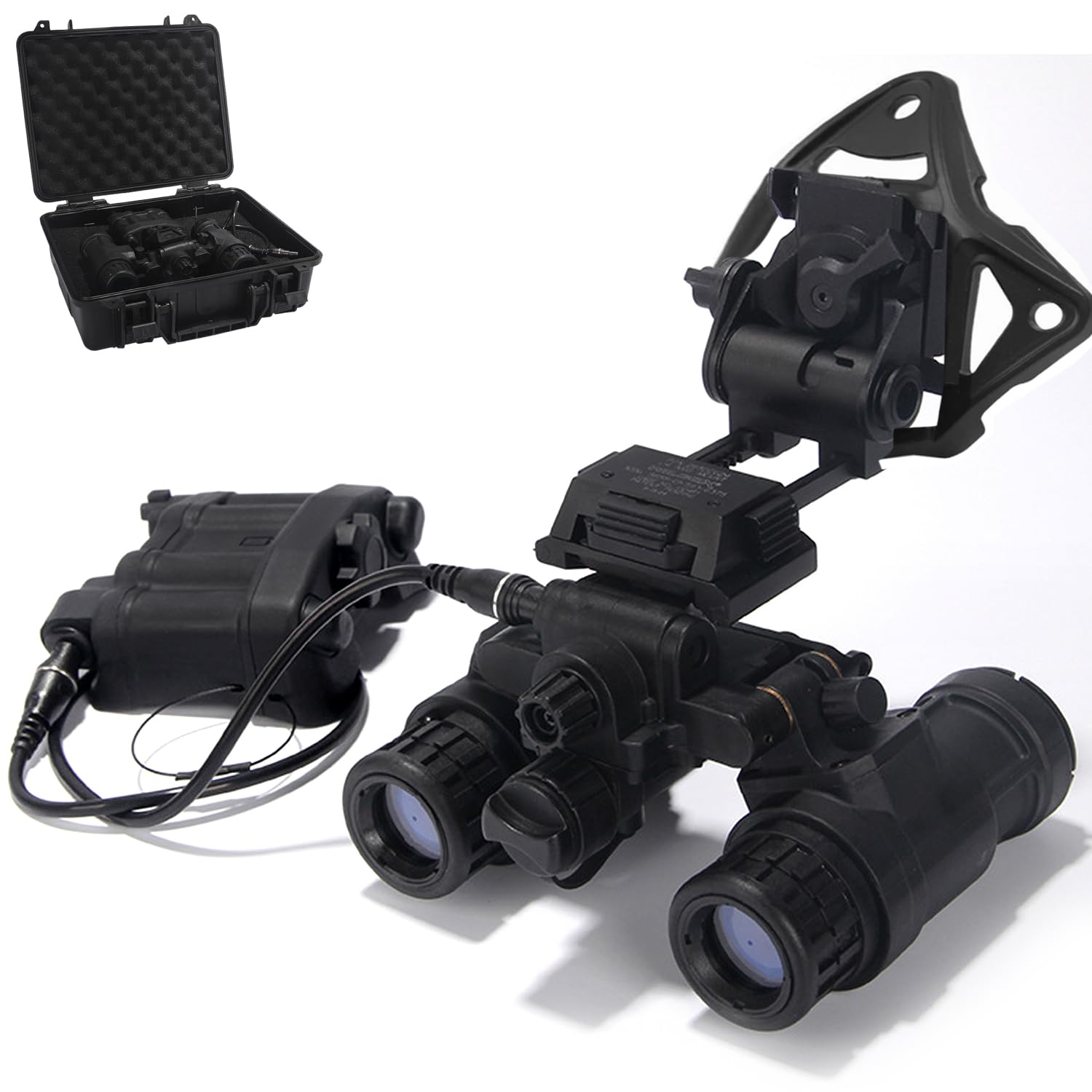 Amazon.co.jp: fma戦術airsoft an / pvs31ヘルメットダミーナイト