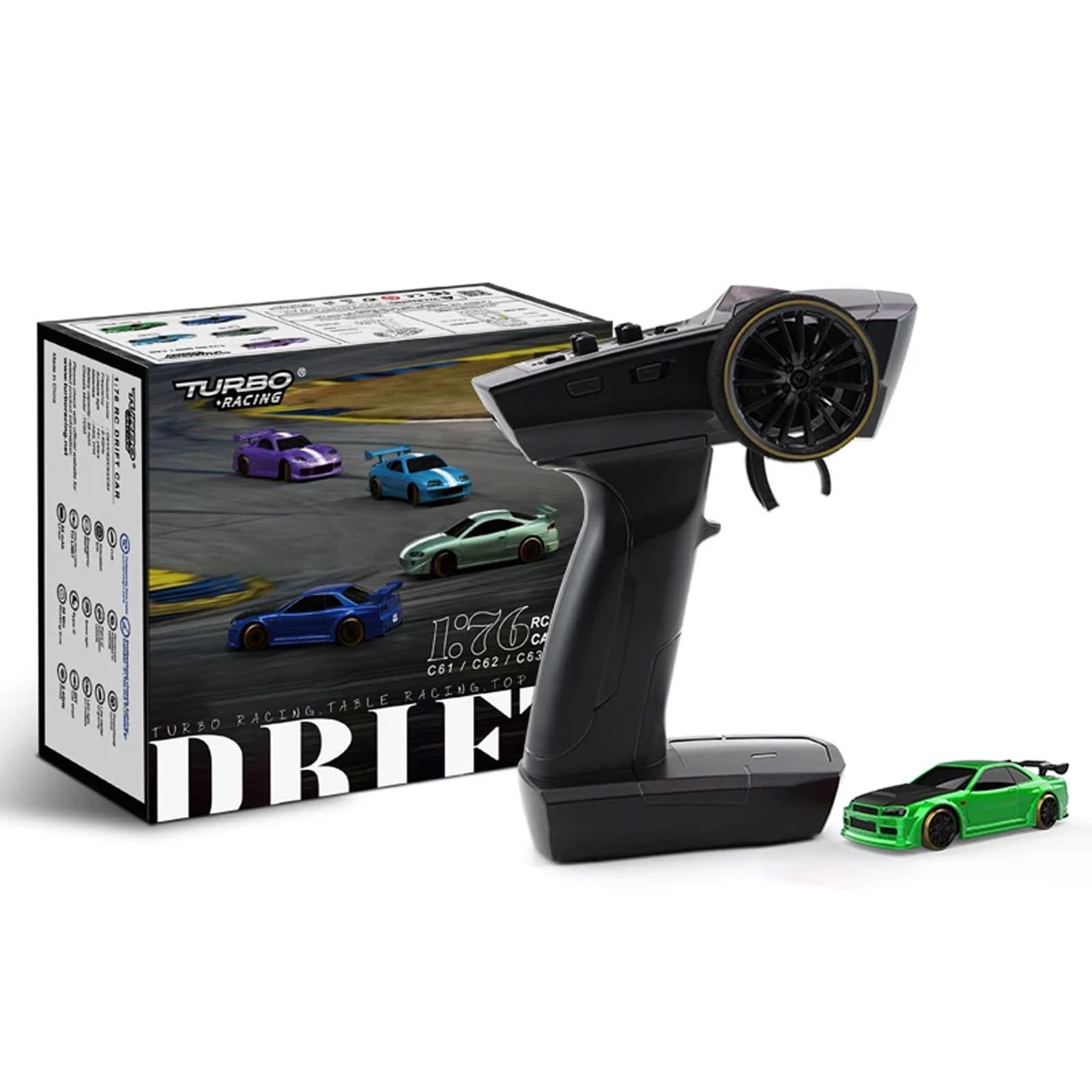 Amazon.com: havcybin 1:76 Turbo Racing Scale RC Sport Car, Table