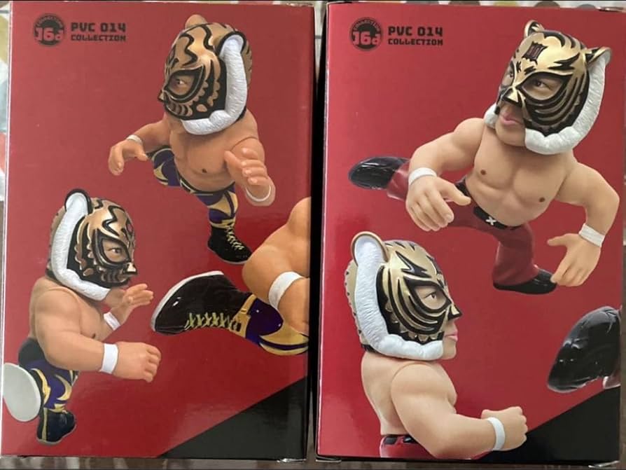 Amazon.co.jp: 16dソフビコレクション 初代タイガーマスク佐山聡 伝説