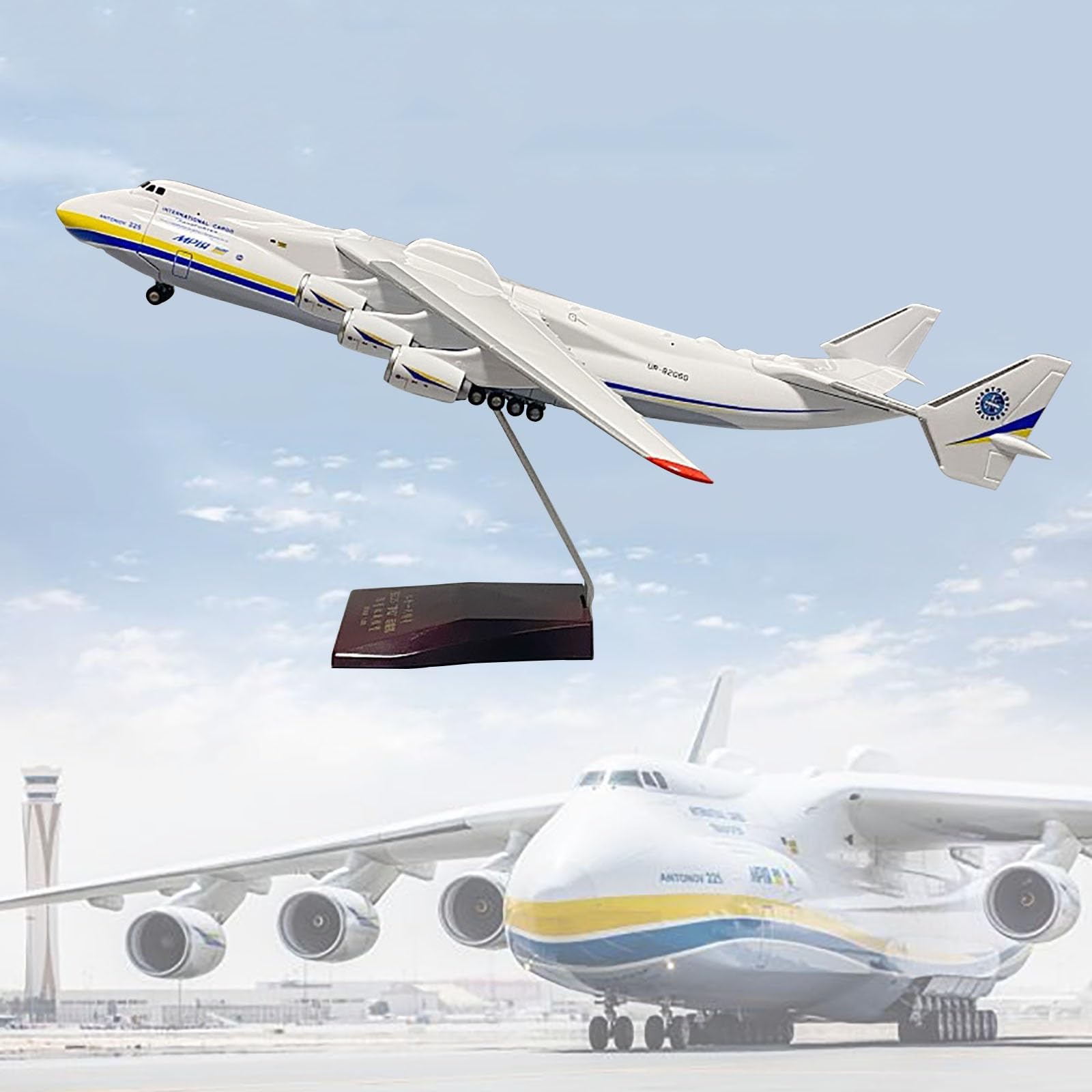 Amazon.co.jp: 1:200 An-225 Antonov 模型飛行機 樹脂航空機モデル