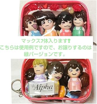 Amazon.co.jp: なにわ男子 ＋Alpha 指人形用ポーチ 複数4体～7体用