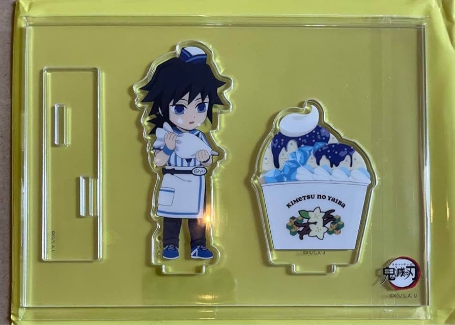 Amazon.co.jp: 鬼滅 アイスクリームカフェ2023 アクリルスタンドA 冨岡