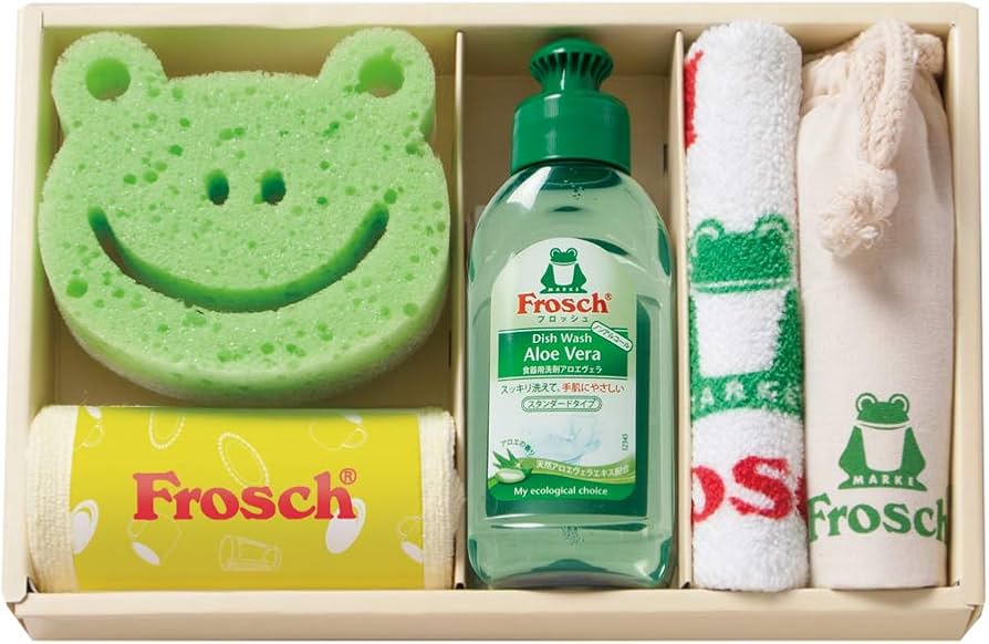 Amazon | フロッシュ Frosch キッチン洗剤 ギフト セット グリーン