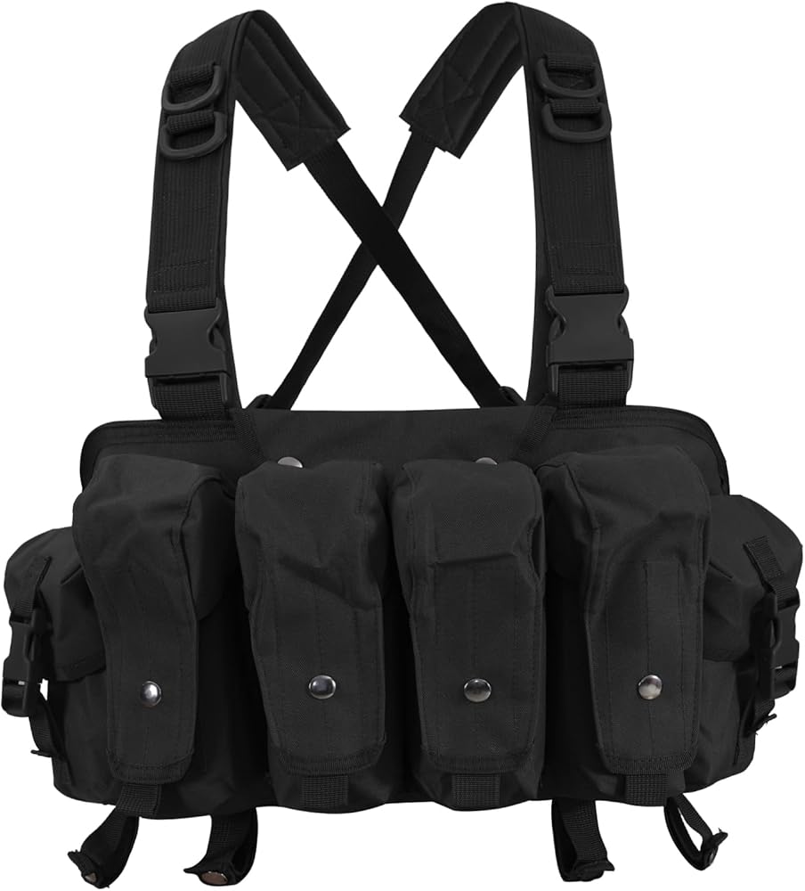 Amazon.com: 7 Pockets Tactical Chest Rig Vest