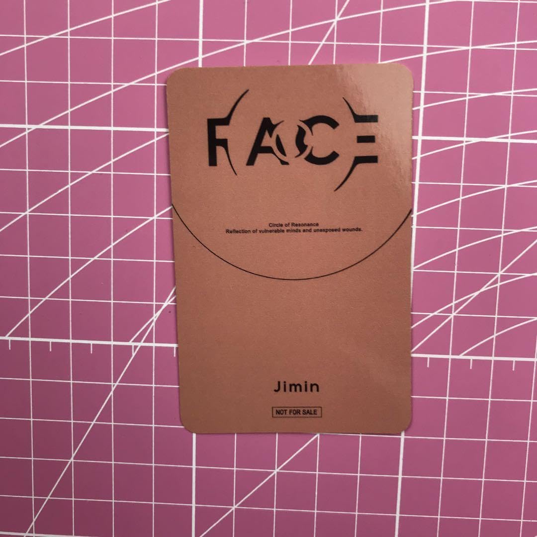 Amazon.co.jp: BTS JIMINジミン FACE 抽選ラキドロ 当選トレカフォト