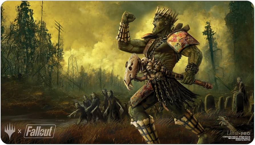 Amazon.com: Ultra PRO - Fallout Playmat - Grave Titan - for Magic