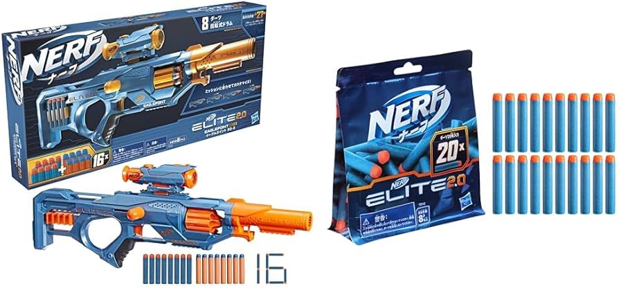 Amazon.co.jp: ナーフ エリート2.0 イーグルポイント RD-8 F0423 正規