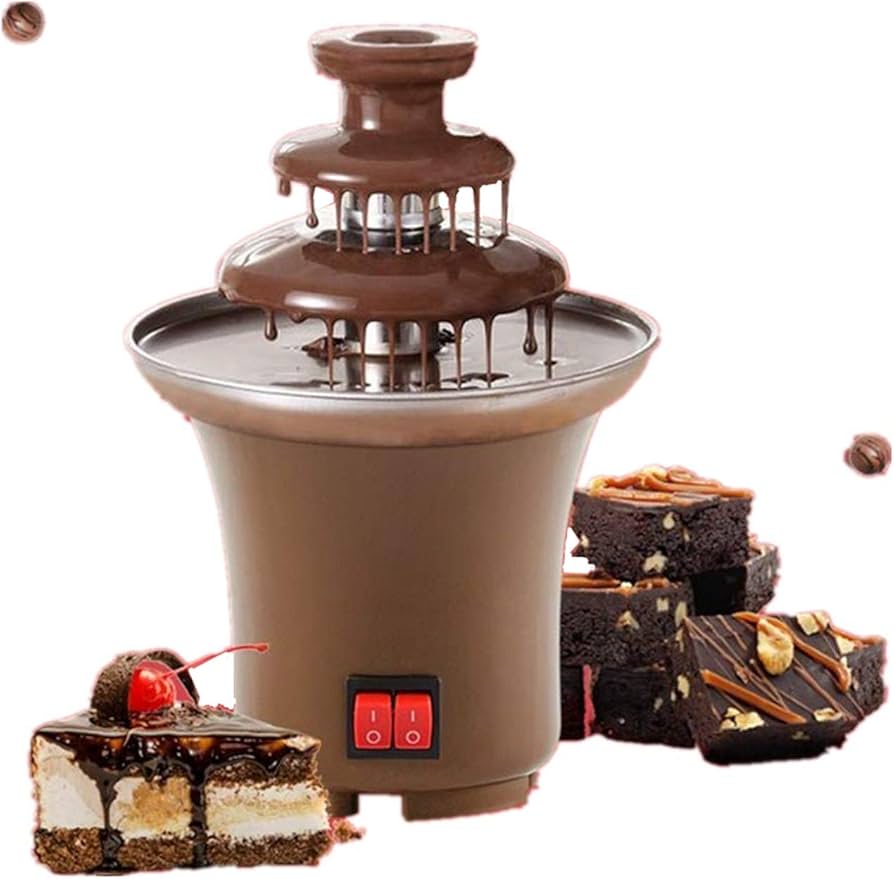 Amazon.co.jp: VANRA チョコフォンデュ チョコレートタワー 3層