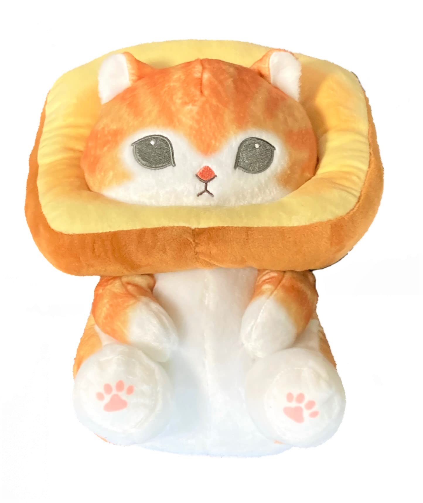 Amazon.co.jp: mofusand パンにゃんBIGぬいぐるみ モフサンド 30cm