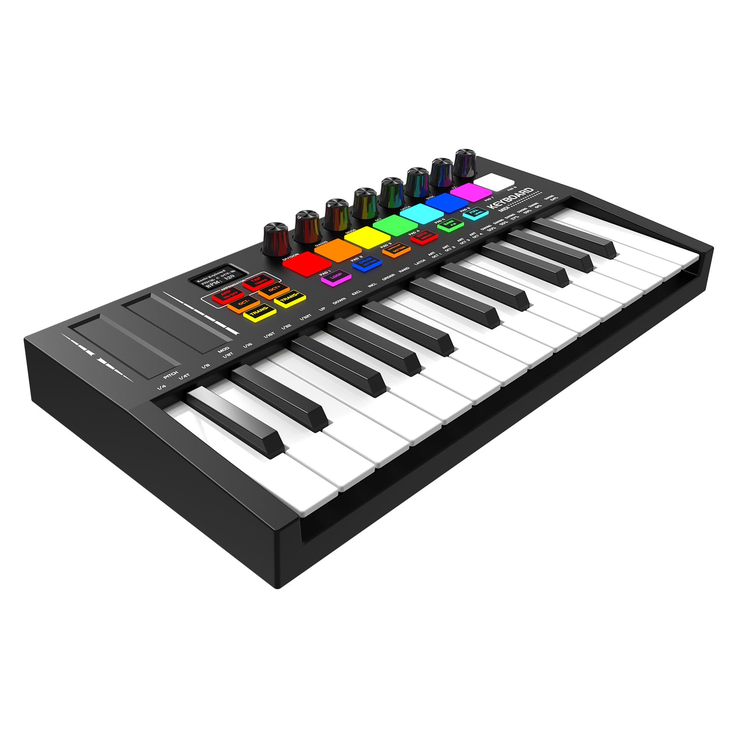 Amazon.com: OYAYO MIDI Keyboard Controller 25 Key USB MIDI