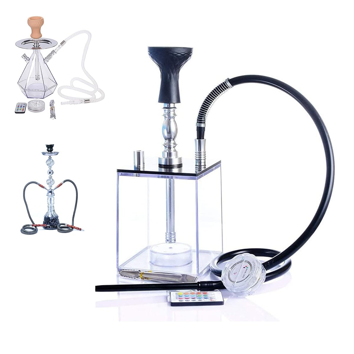 Amazon.co.jp: シーシャ 水タバコ フーカ 喫煙具 Shisha Hookah