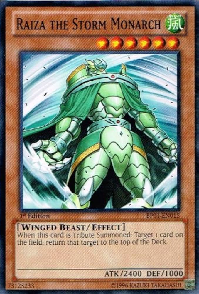 Amazon.co.jp: 【 遊戯王 】 [ 風帝ライザー ]《 英語版（北米版