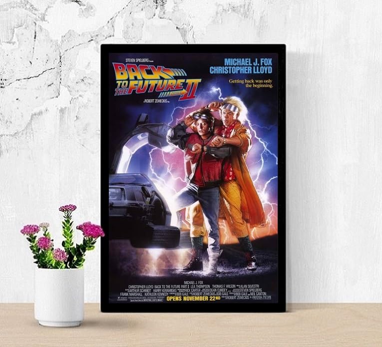 Amazon.co.jp: 映画ポスター バックトゥザフューチャー 2 Back to the