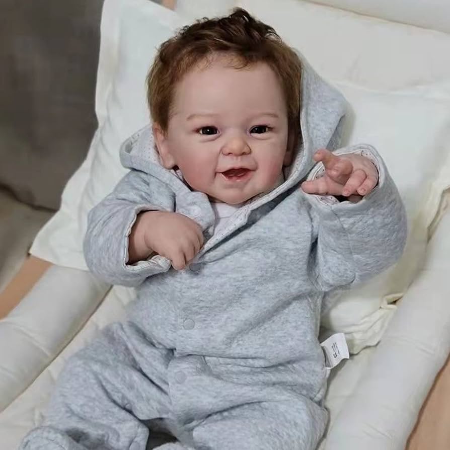 Amazon.co.jp: リボーンドール 21インチ52cm やわらかい布ボディ 幼児