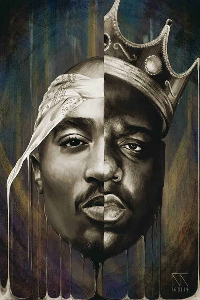 Behrens Biggie Smalls Big 2Pac Tupac Collage Poster Cool Wall