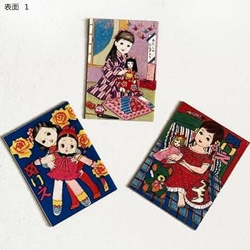 Amazon | ミニチュア ぬりえ 塗り絵 豆本 ぬりえ本 レプリカ 昭和