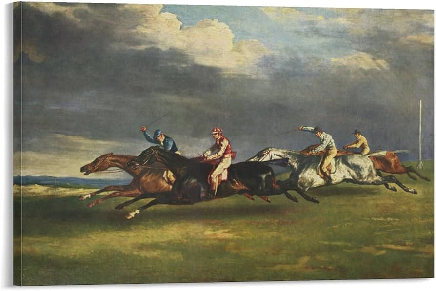 Amazon.co.jp: 絵画家ポスターロマン派の画家テオドールジェリコー