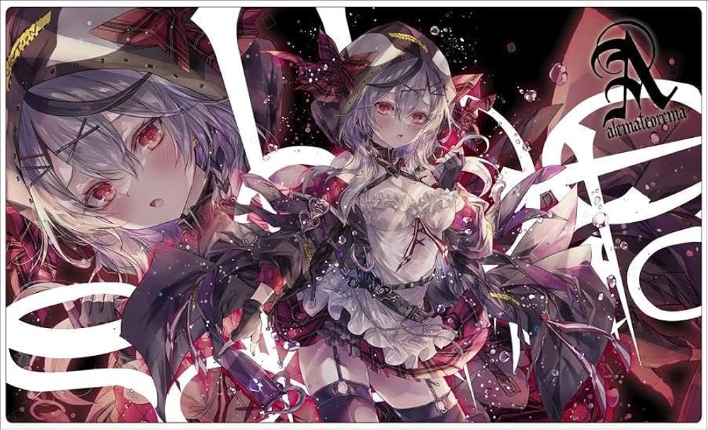 Amazon | ホロ 沙花叉クロヱ プレイマット デスクマット | デスク