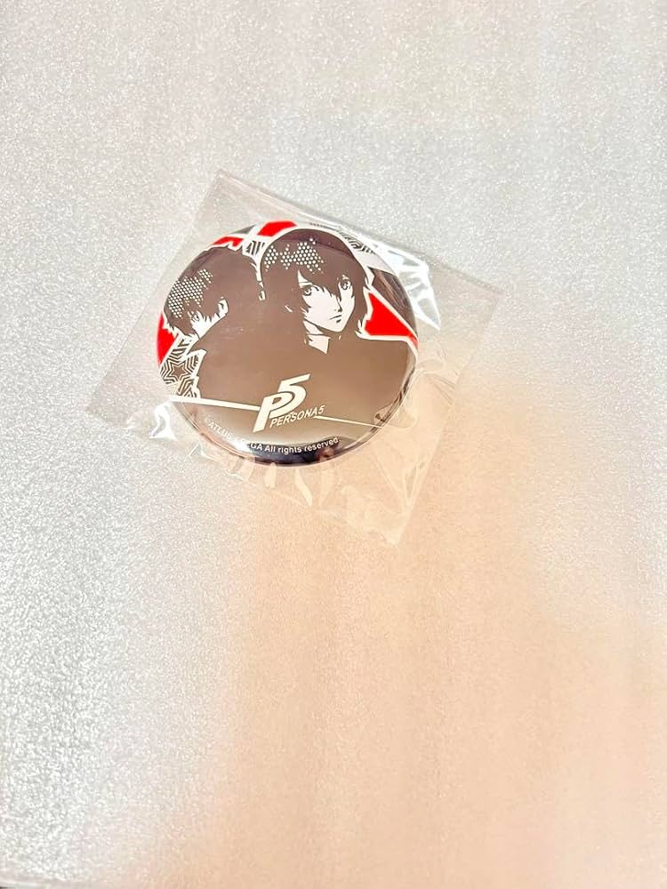 Amazon.co.jp: ペルソナ5 明智吾郎 コープ缶バッジ 主人公 : Hobbies