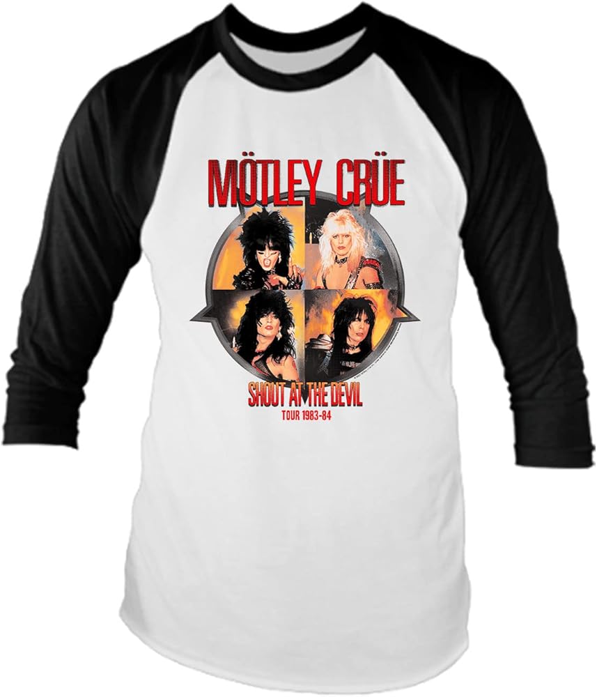 Amazon.com: 2Bhip Men's Motley Crue Shout at The Devil Tour '83