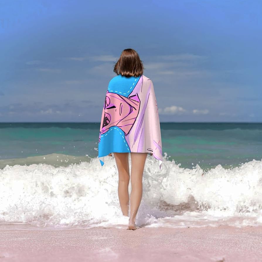 Amazon.co.jp: 呪術廻戦 ななみ けんと 七海建人 ビーチタオル バス