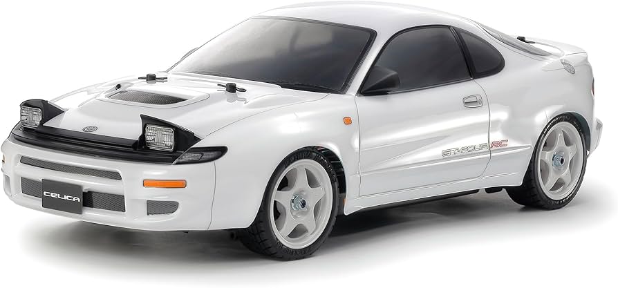 Amazon.com: TAMIYA 1/10 RC Toyota Celica GT-Four RC ST185 White