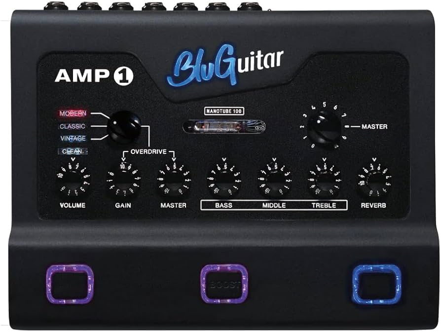 Amazon.co.jp: BluGuitar Amp1 イリジウムエディション 100ワット