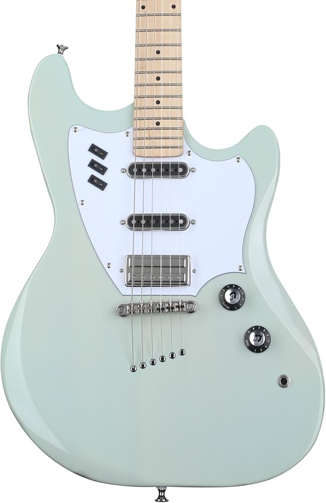 Amazon.com: Guild Surfliner Electric Guitar White Sage : Musical