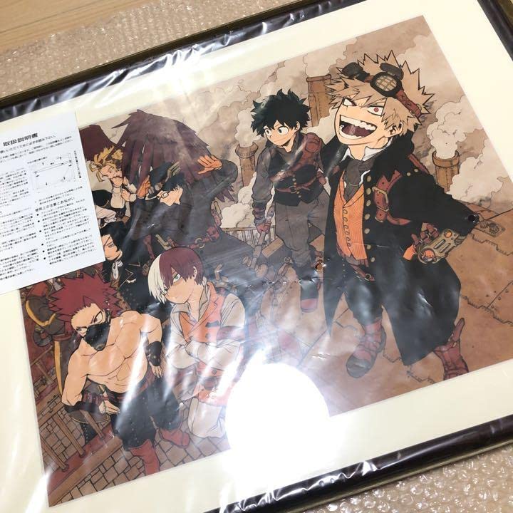 Amazon.co.jp: 僕のヒーローアカデミア 複製原画 高級複製原画 複製
