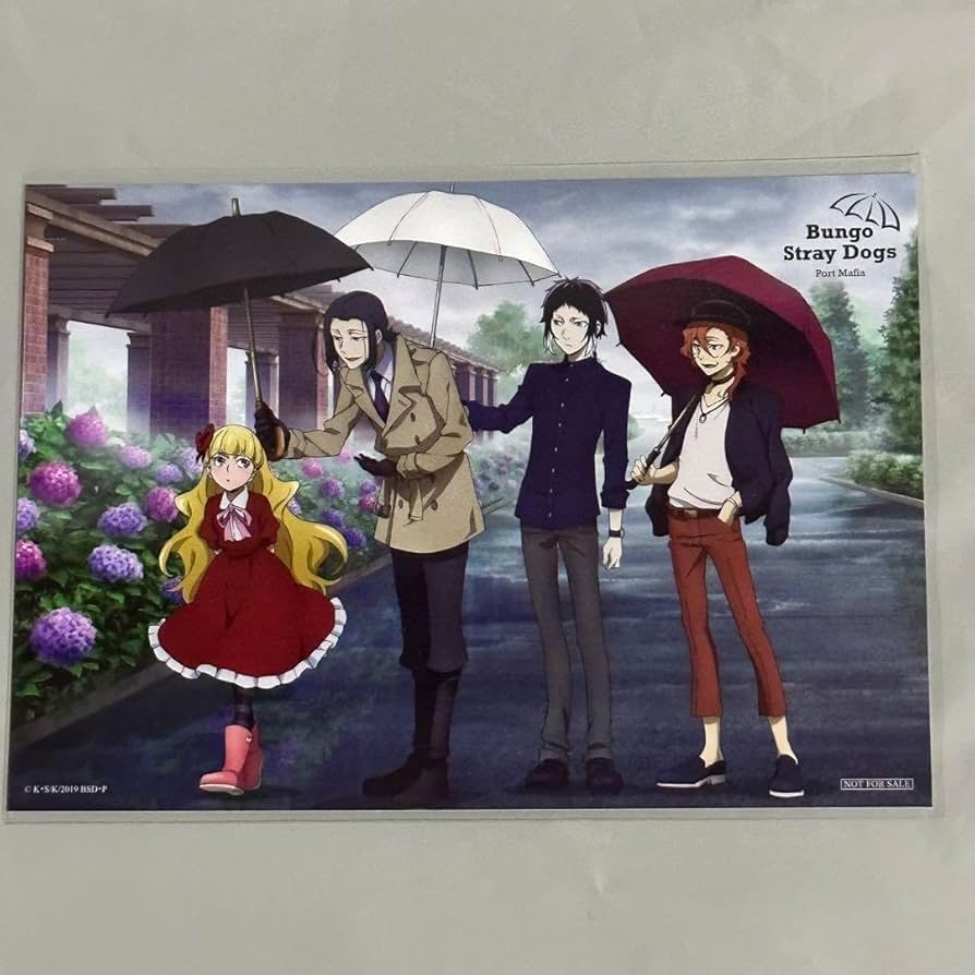 Amazon.co.jp: 文豪ストレイドッグス 文スト AGF限定 特典 ポスト