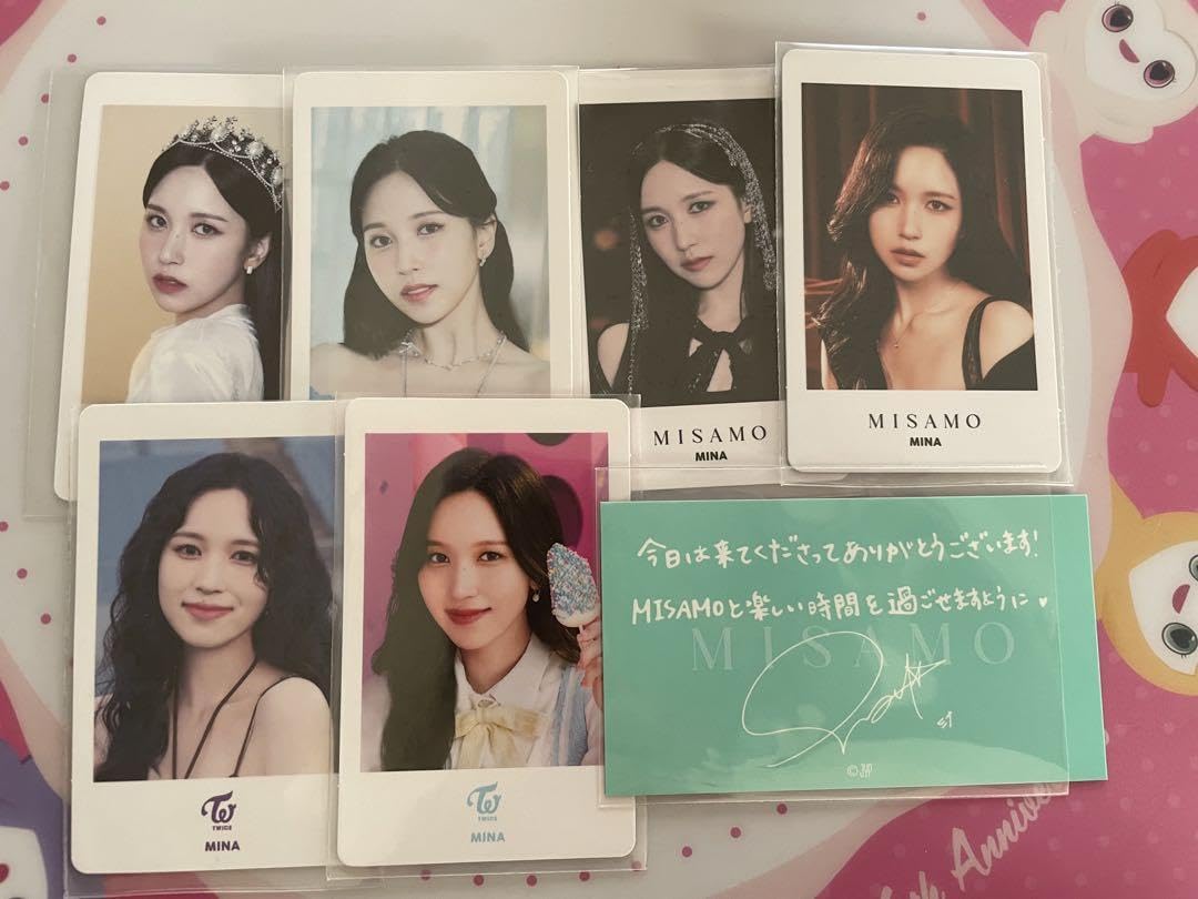Amazon.co.jp: TWICE MISAMO ミナ フォトカードセット おまけつき