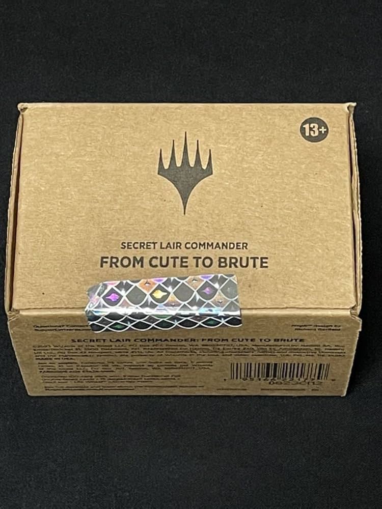 Amazon.co.jp: MTG secret lair COMMANDER FROM CUTE TO BRUTE 1個