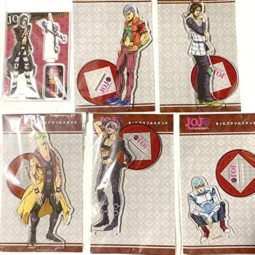 Amazon.co.jp: ジョジョの奇妙な冒険 第5部 暗殺チーム アクリル
