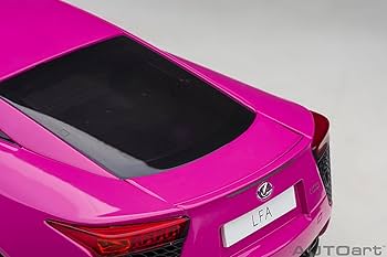 Amazon.com: AUTOart Lexus LFA Passionate Pink 1/18 Model Car