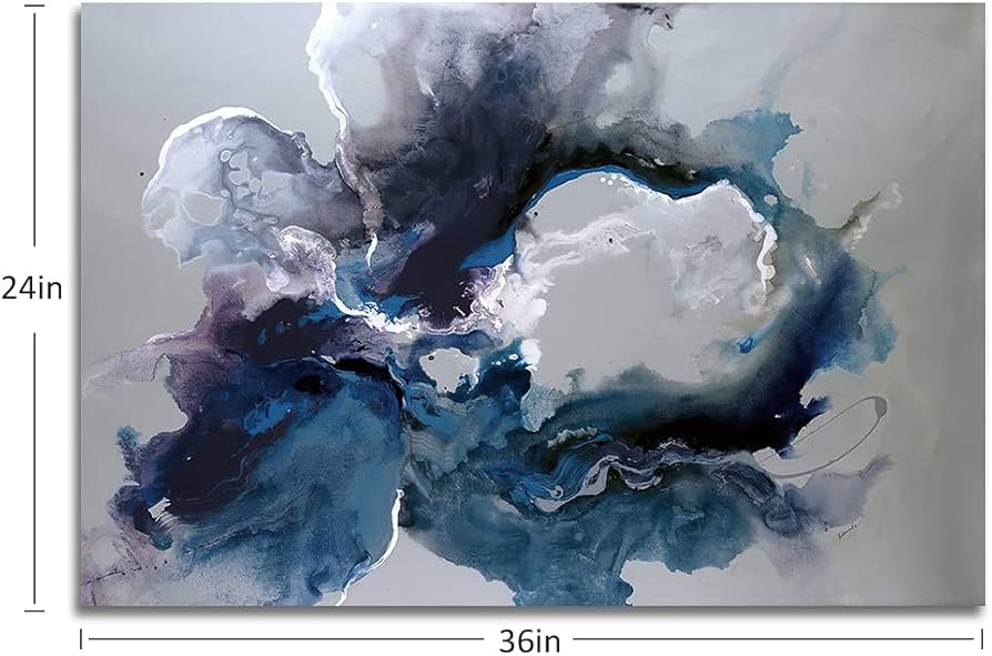 Amazon.co.jp: 大型 抽象画 キャンバス ウォールアート モダンアート