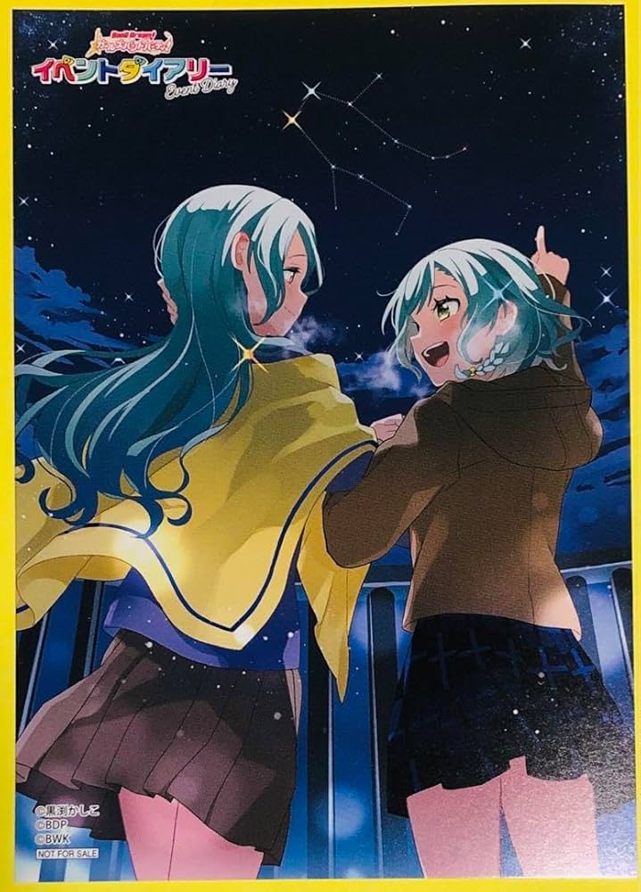Amazon.co.jp: バンドリ ガルパ 氷川紗夜 日菜 イベントダイアリー
