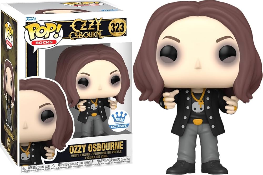 Funko POP&hariç; Ozzy Osbourne in Black Suit Exclusive : Amazon