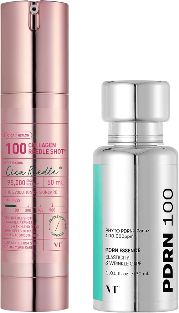 Amazon.com: VT COSMETICS PDRN 100 Essence & Collagen Reedle Shot