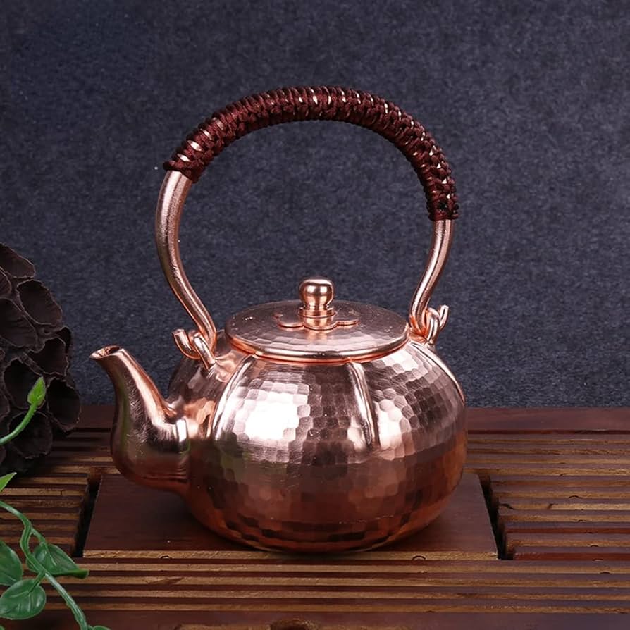 Amazon | 銅のやかん、やかん、手作りの厚くされた銅のやかん、手作り