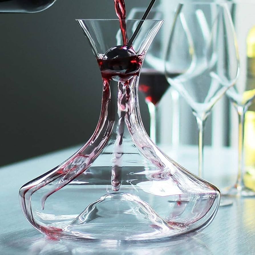 Amazon | デキャンタ デカンタ ワインデカンタ 高級シンプルな鉛フリー