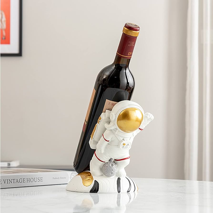Amazon.co.jp: BUTILIVEEN 宇宙飛行士 ワインホルダー シングルワイン