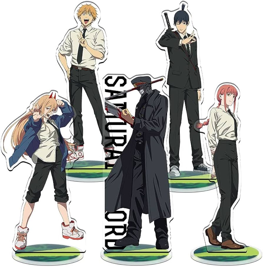 Amazon.co.jp: チェンソーマン アクリルスタンド?デンジ パワー マキマ