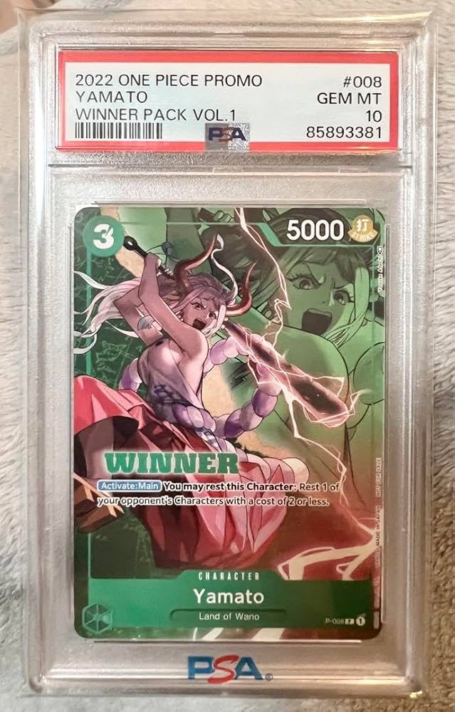 Amazon.co.jp: 海外限定版ヤマト Yamato Winner PSA10 ワンピース