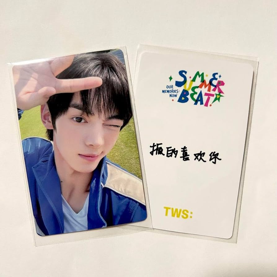 Amazon.co.jp: TWS SUMMER BEAT ハンジン 中華 トレカ 特典 withfans