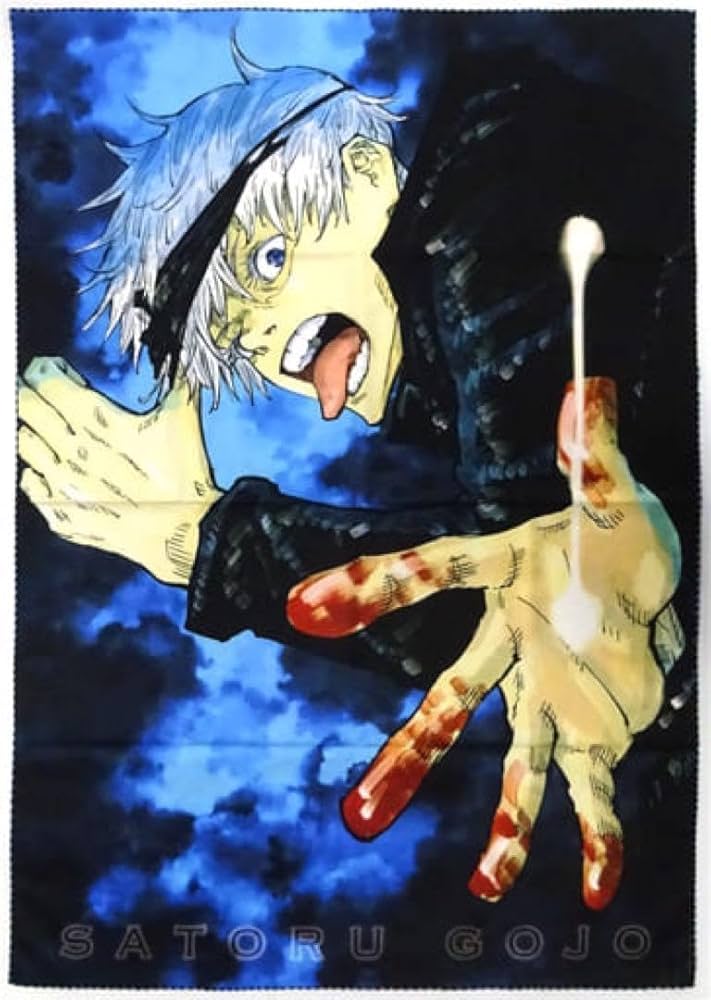 Amazon.co.jp: 完全受注生産『呪 廻』ビッグタオル 4巻表紙五条悟 BA1