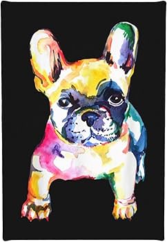 Amazon.co.jp: アートポスター フレーム 装飾画 フレンチブルドッグ 犬
